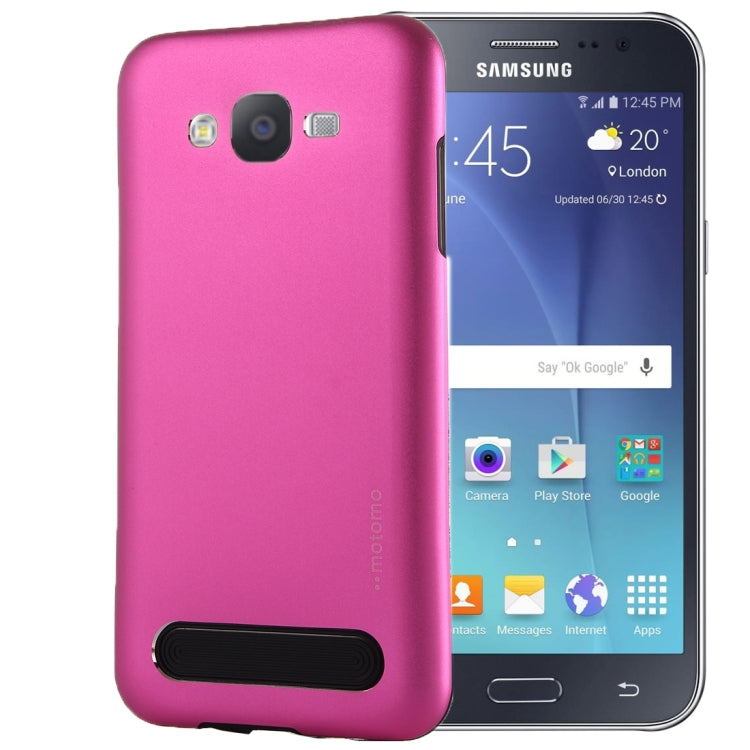 For Galaxy J7 / J700 MOTOMO Armor Metal + TPU Protective Case