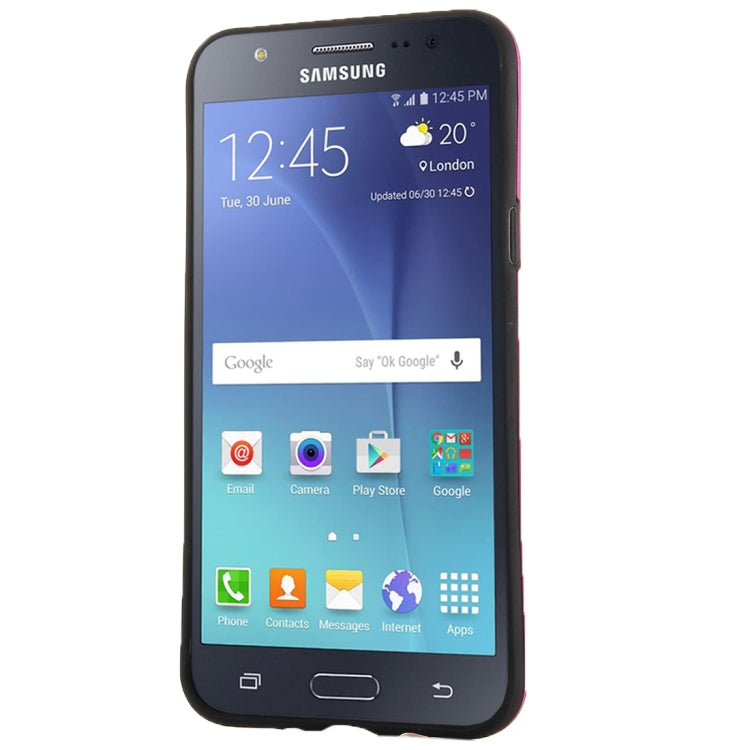 For Galaxy J7 / J700 MOTOMO Armor Metal + TPU Protective Case