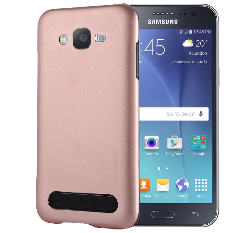 For Galaxy J7 / J700 MOTOMO Armor Metal + TPU Protective Case