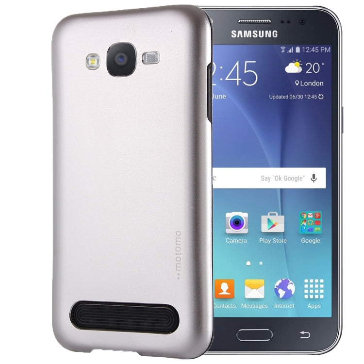 For Galaxy J7 / J700 MOTOMO Armor Metal + TPU Protective Case