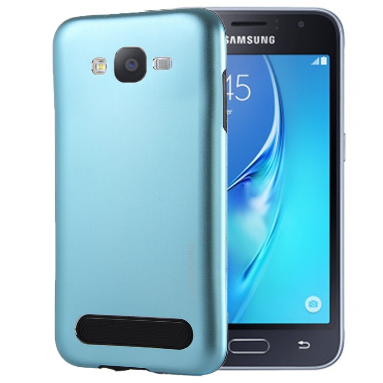 For Galaxy J1 / J100 MOTOMO Armor Metal + TPU Protective Case