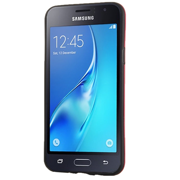 For Galaxy J1 / J100 MOTOMO Armor Metal + TPU Protective Case