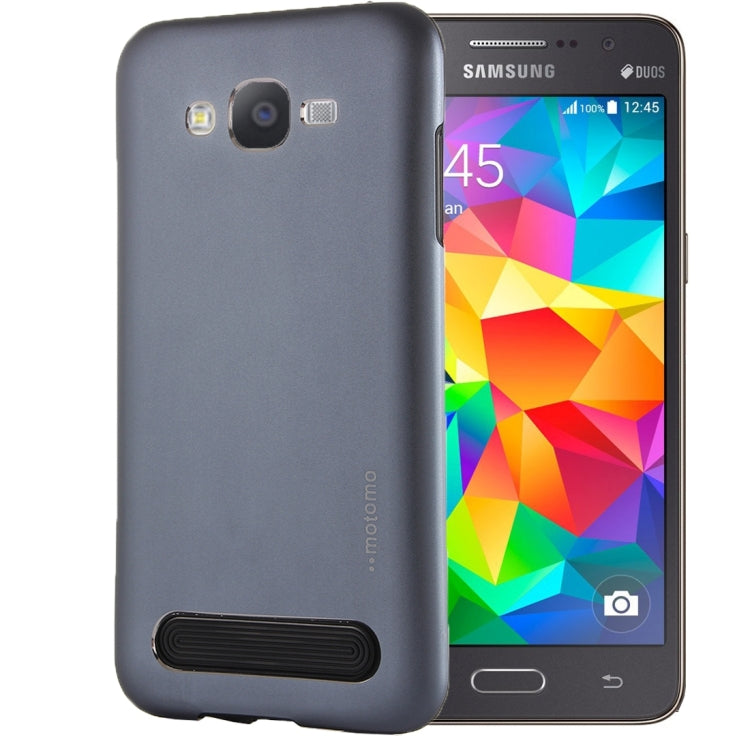 For Galaxy Grand Prime / G530 MOTOMO Armor Metal + TPU Protective Case