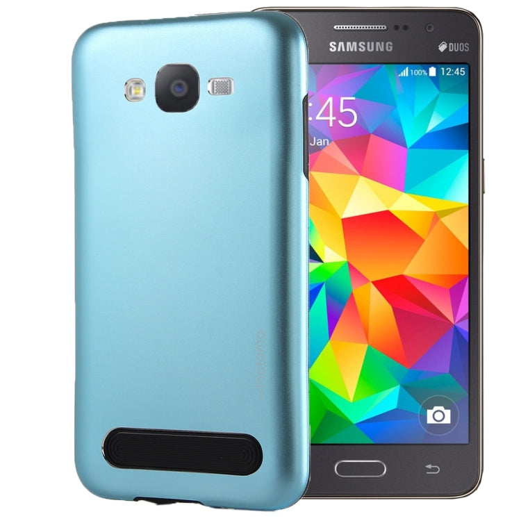 For Galaxy Grand Prime / G530 MOTOMO Armor Metal + TPU Protective Case