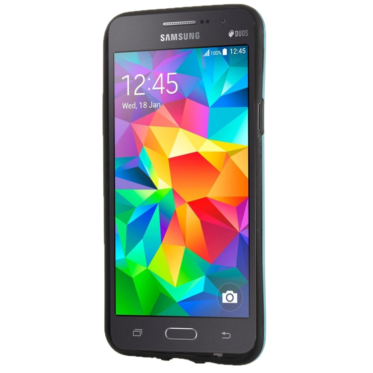 For Galaxy Grand Prime / G530 MOTOMO Armor Metal + TPU Protective Case