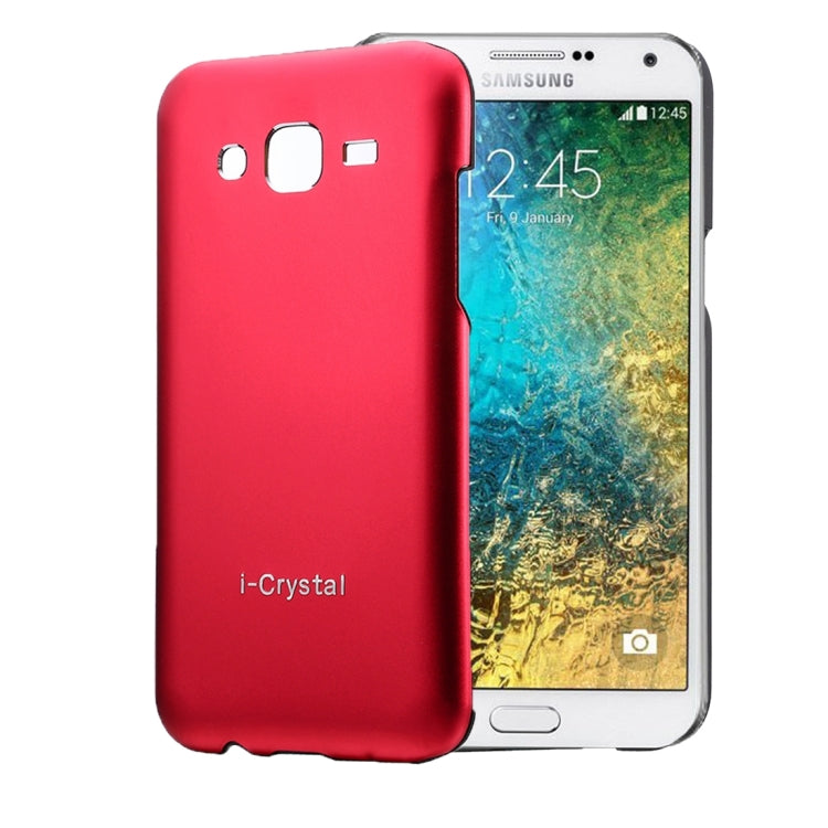 For Galaxy E5 / E500 Heat Radiation Design Armor Metal + PC Protective Case