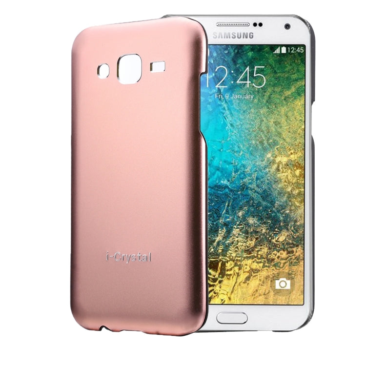 For Galaxy E5 / E500 Heat Radiation Design Armor Metal + PC Protective Case