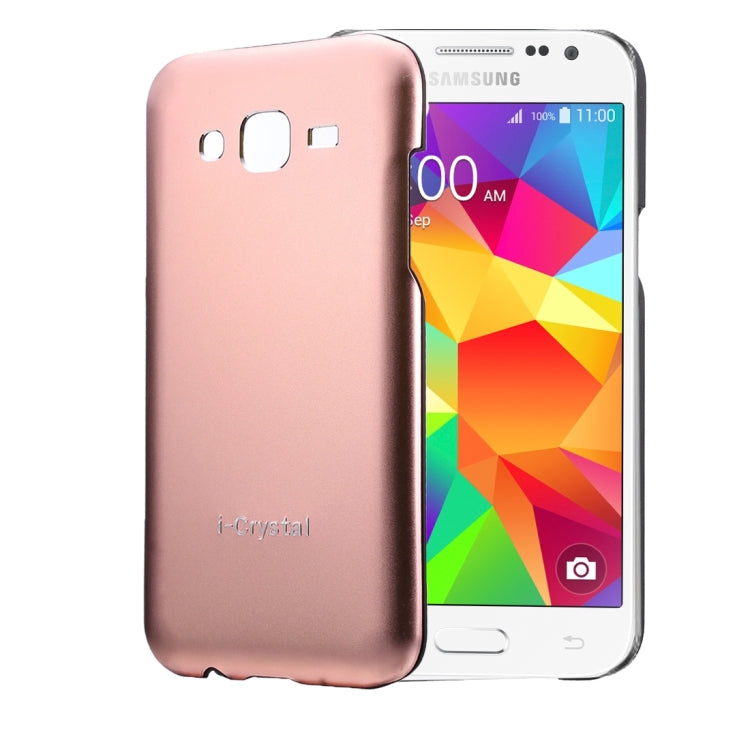 For Galaxy Core Prime / G360 Heat Radiation Design Armor Metal + PC Protective Case