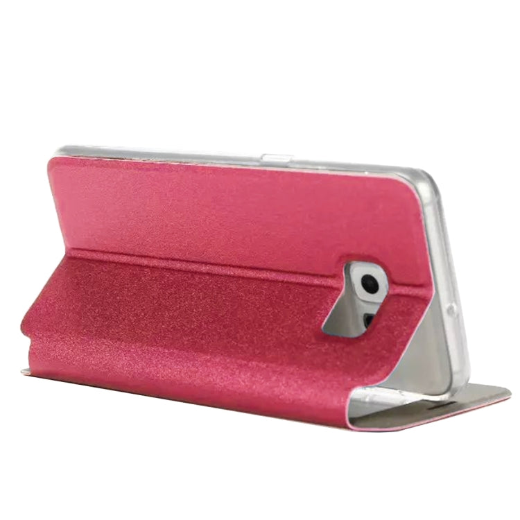 For Galaxy S7 / G930 Horizontal Flip Leather Case with Holder & Call Display ID