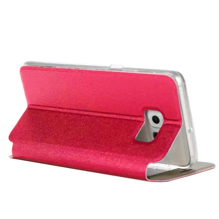 For Galaxy S7 / G930 Horizontal Flip Leather Case with Holder & Call Display ID