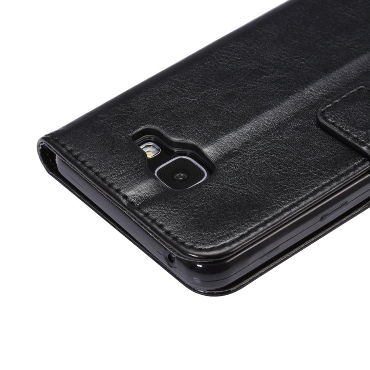 For Galaxy A3(2016) / A310 Lambskin Texture Printing Horizontal Flip Leather Case with Holder & Card Slots & Lanyard