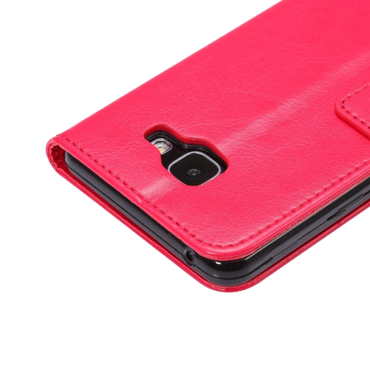 For Galaxy A3(2016) / A310 Lambskin Texture Printing Horizontal Flip Leather Case with Holder & Card Slots & Lanyard