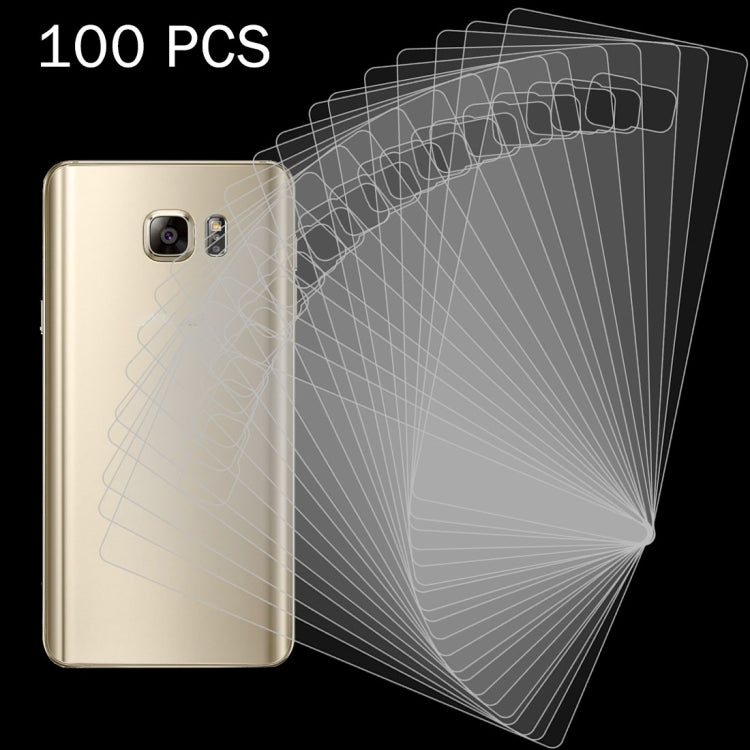 100 PCS 0.26mm 9H Surface Hardness 2.5D Explosion-proof Back Tempered Glass Film for Galaxy Note 5 / N920