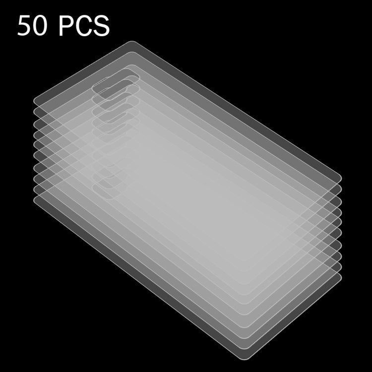 50 PCS for Galaxy Note 5 / N920 0.26mm 9H Surface Hardness 2.5D Explosion-proof Back Tempered Glass Film, No Retail Package