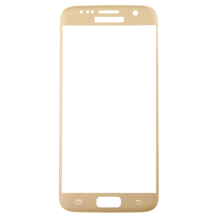 For Galaxy S7 / G930 0.26mm 9H Surface Hardness 3D Explosion-proof Colorized Silk-screen Tempered Glass Full Screen Film