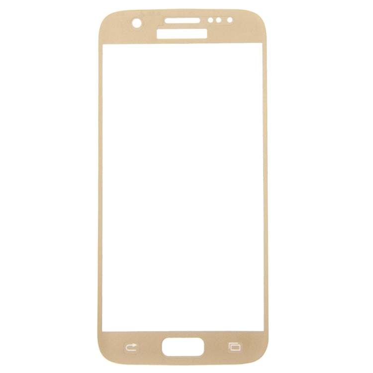 For Galaxy S7 / G930 0.26mm 9H Surface Hardness 3D Explosion-proof Colorized Silk-screen Tempered Glass Full Screen Film