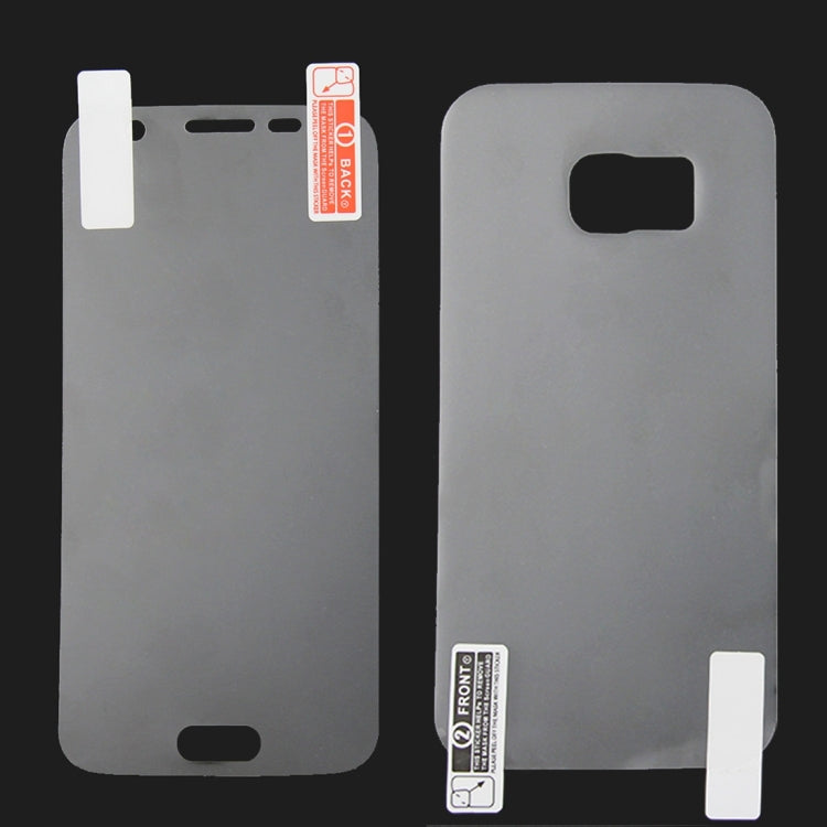 Ultrathin TPU Screen Protector Front + Back Screen Film for Galaxy S7 Edge / G935