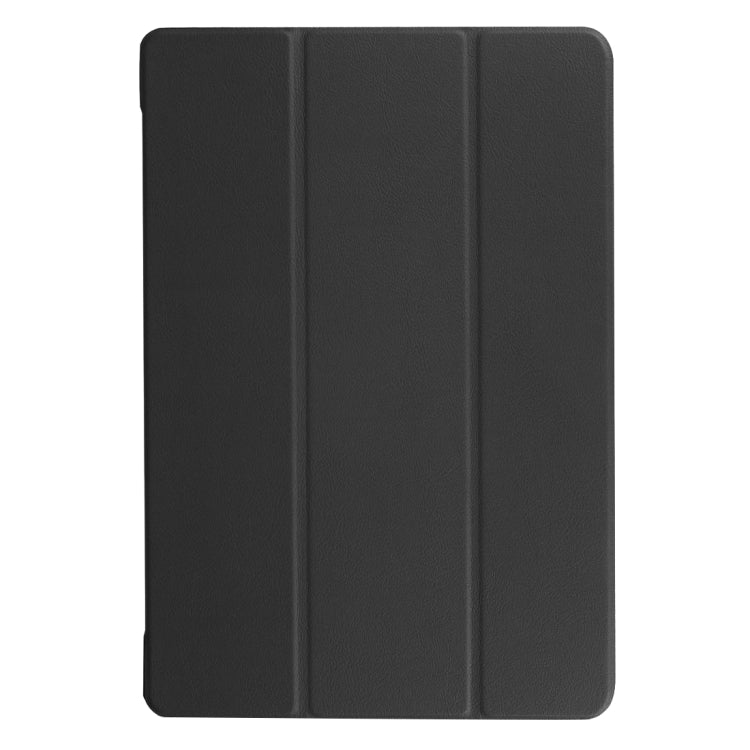 3-folding Custer Texture Horizontal Flip Leather Case with Holder for Galaxy TabPro S