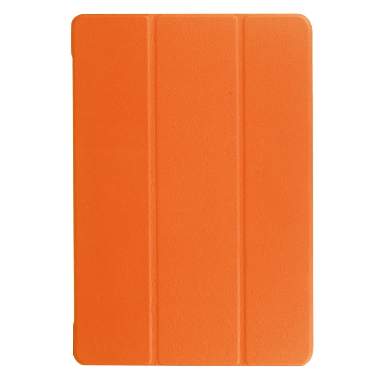 3-folding Custer Texture Horizontal Flip Leather Case with Holder for Galaxy TabPro S
