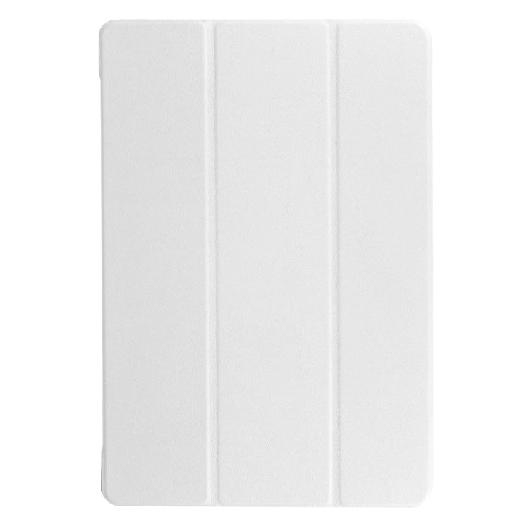 3-folding Custer Texture Horizontal Flip Leather Case with Holder for Galaxy TabPro S