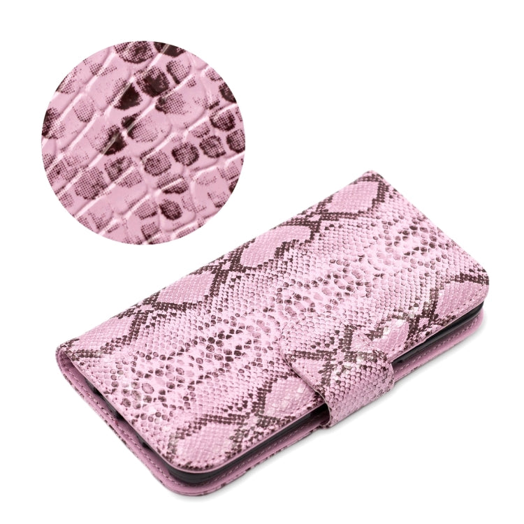 For Galaxy S7 / G930 Snakeskin Texture Horizontal Flip Leather Case with Wallet & Holder & Card Slots