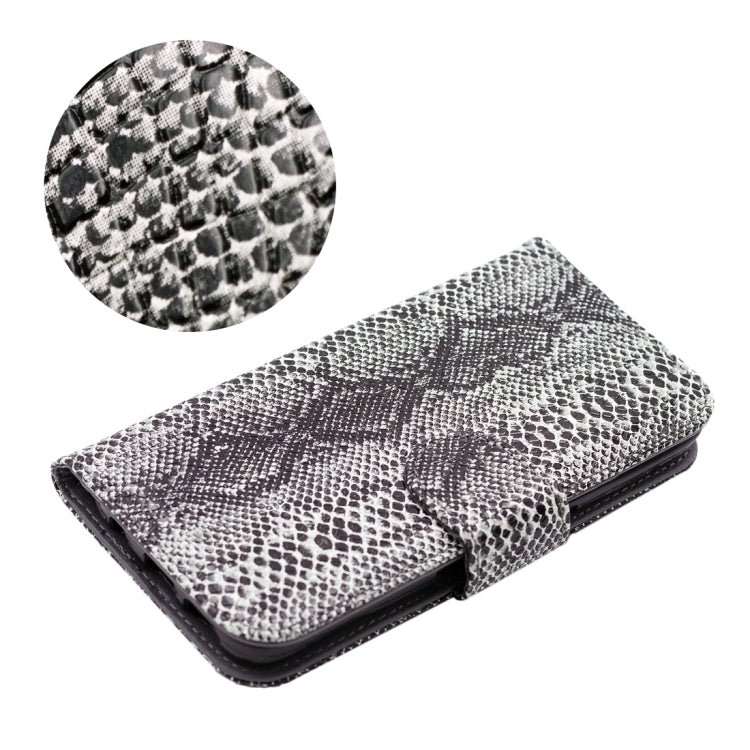 For Galaxy S7 / G930 Snakeskin Texture Horizontal Flip Leather Case with Wallet & Holder & Card Slots