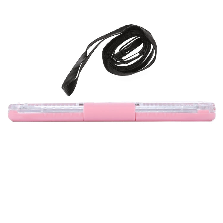 For Galaxy S7 / G930 IPX8 Plastic + Silicone Transparent Waterproof Protective Case with Lanyard