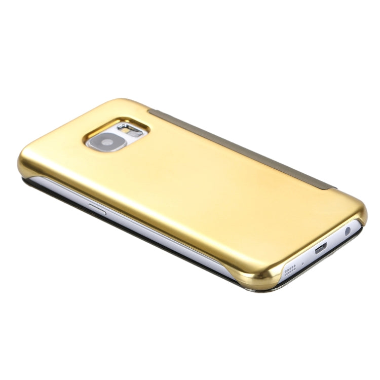 For Galaxy S7 / G930 Acrylic Mirror + TPU Protective Case with Sleep / Wake-up Function