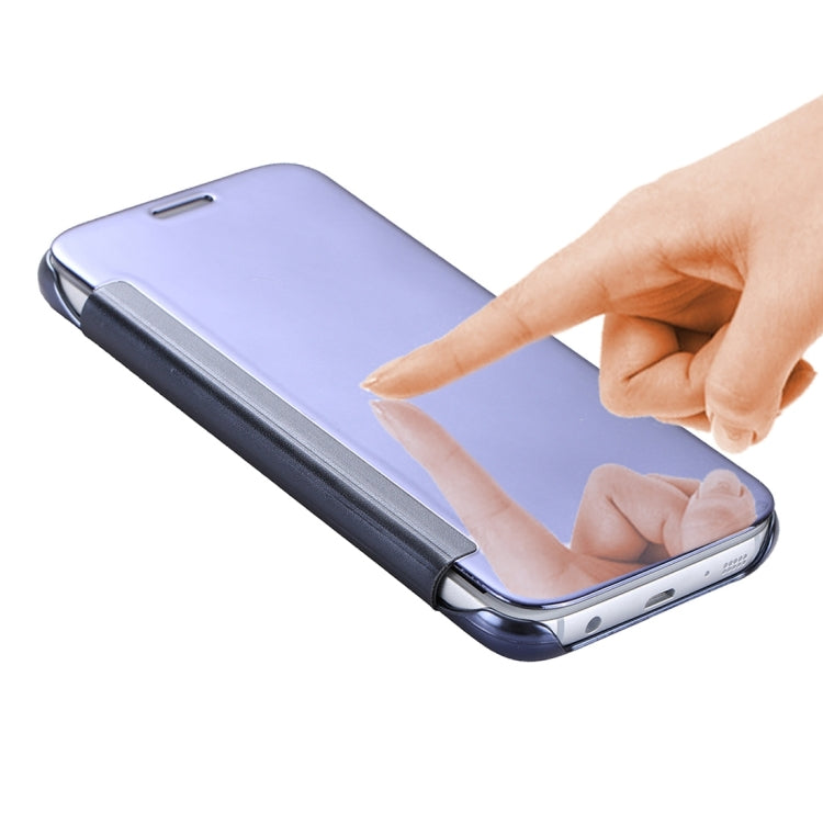 For Galaxy S7 / G930 Acrylic Mirror + TPU Protective Case with Sleep / Wake-up Function