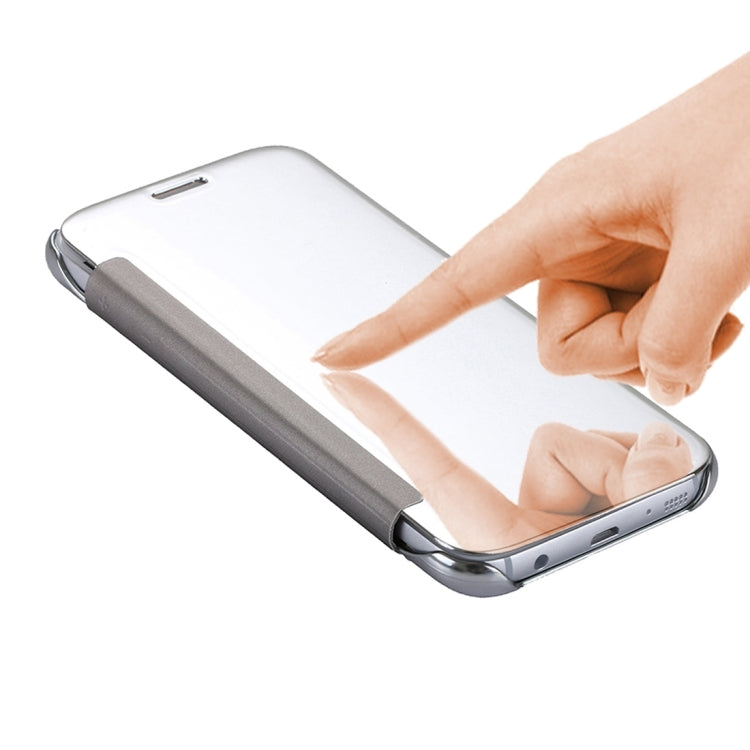 For Galaxy S7 / G930 Acrylic Mirror + TPU Protective Case with Sleep / Wake-up Function