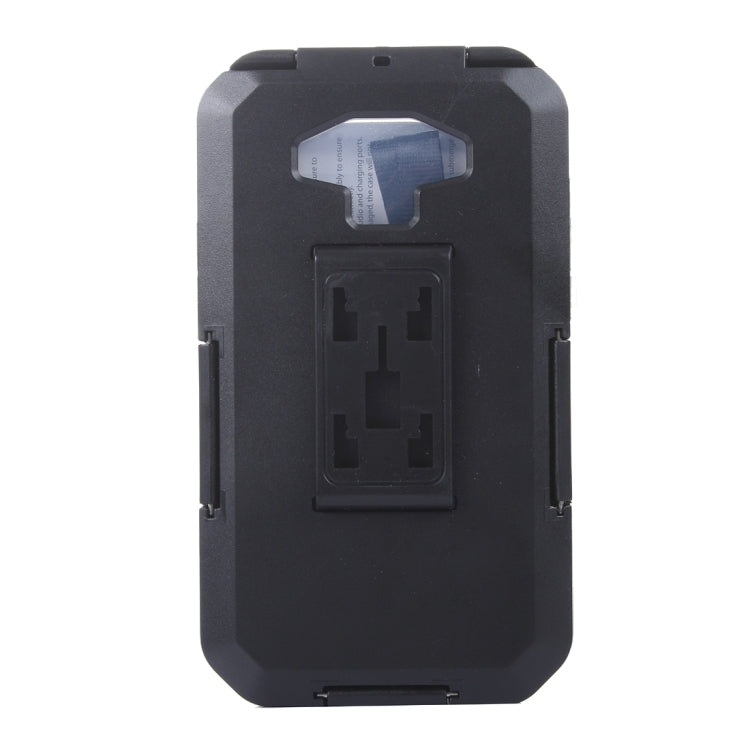 For Galaxy S7 / G930 IPX8 Plastic + Silicone Waterproof Protective Case with Bike Holder
