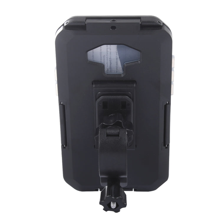 For Galaxy S7 / G930 IPX8 Plastic + Silicone Waterproof Protective Case with Bike Holder