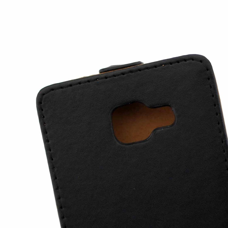 for Galaxy A5(2016) / A510 Vertical Flip Leather Case Waist Bag with Magnetic Buckle(Black)