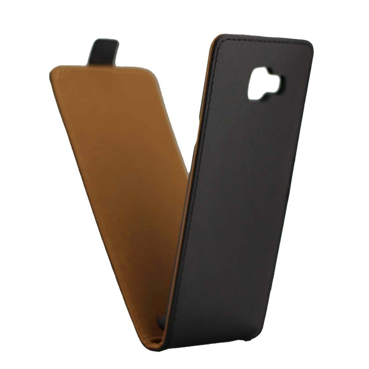 for Galaxy A7(2016) / A710 Vertical Flip Leather Case Waist Bag with Magnetic Buckle(Black)