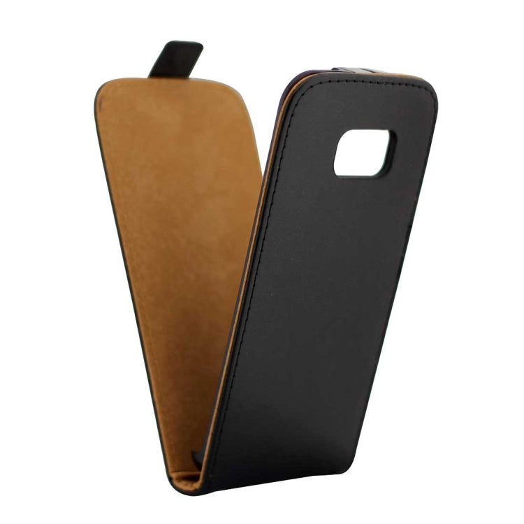 For Galaxy S7 / G930 Vertical Flip Leather Case Waist Bag with Magnetic Buckle(Black)