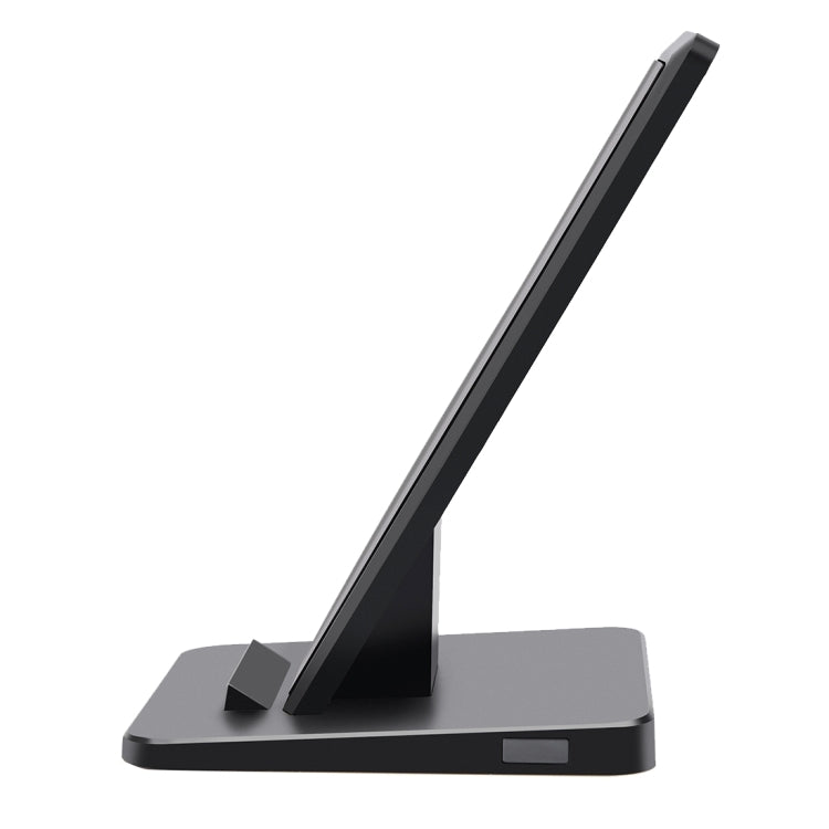 Itian A15-10W Qi Standard Wireless Stand Charger  for iPhone 8 / 8 Plus / X &  Galaxy S7 Edge / S7 / S6 / S6 edge / S6 edge + / Note 5(Black)