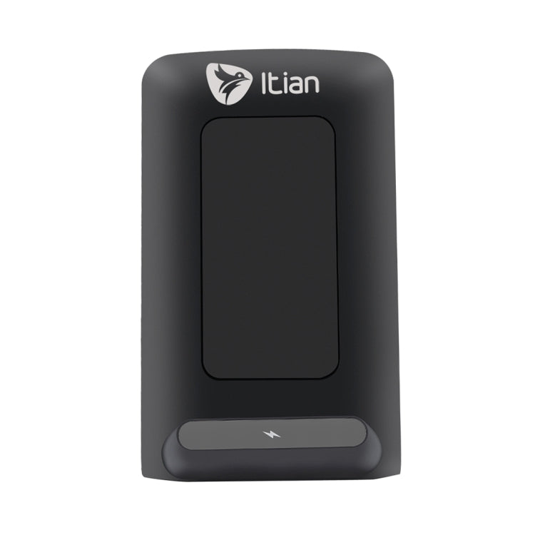 Itian A18-10W Qi Standard Wireless Stand Charger, For iPhone 8 / 8 Plus / X &  Galaxy S7 Edge / S7 / S6 / S6 edge / S6 edge + / Note 5(Black)