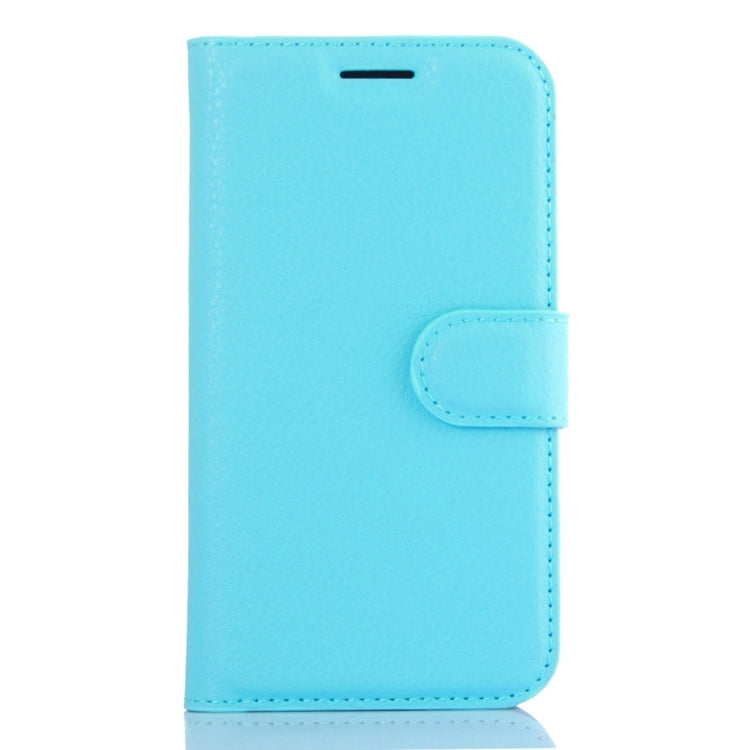 For Galaxy J1 (2016) / J120 Litchi Texture Horizontal Flip Leather Case with Holder & Card Slots & Wallet