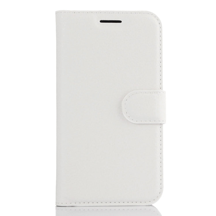 For Galaxy J1 (2016) / J120 Litchi Texture Horizontal Flip Leather Case with Holder & Card Slots & Wallet