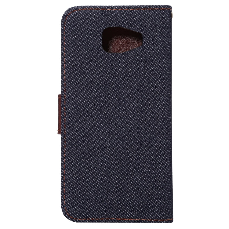 For Galaxy A5(2016) / A510 Jeans Horizontal Flip Leather Case with Holder & Card Slots