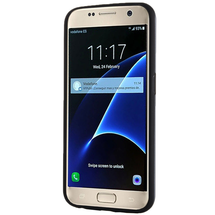For Galaxy S7 / G930 MOTOMO Armor Metal + TPU Protective Case