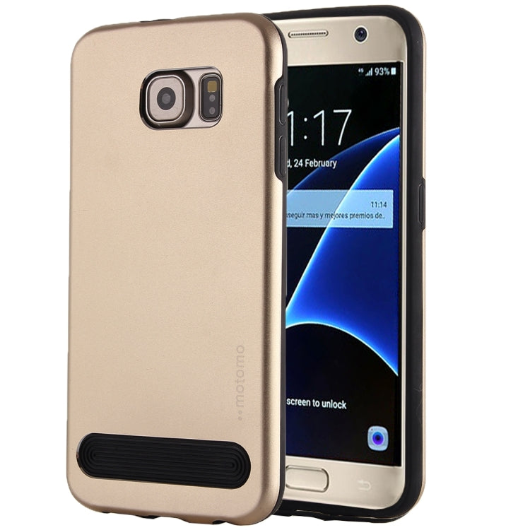 For Galaxy S7 / G930 MOTOMO Armor Metal + TPU Protective Case