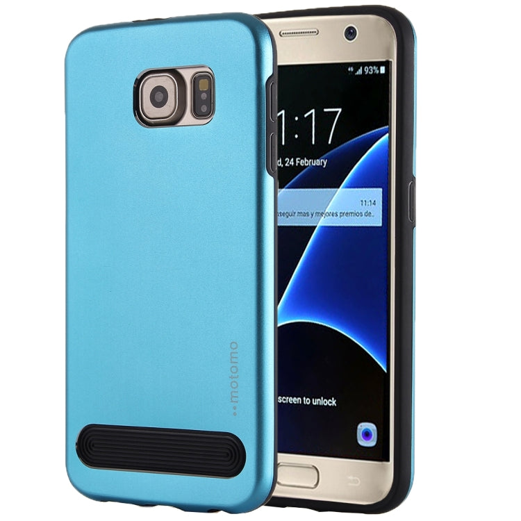 For Galaxy S7 / G930 MOTOMO Armor Metal + TPU Protective Case