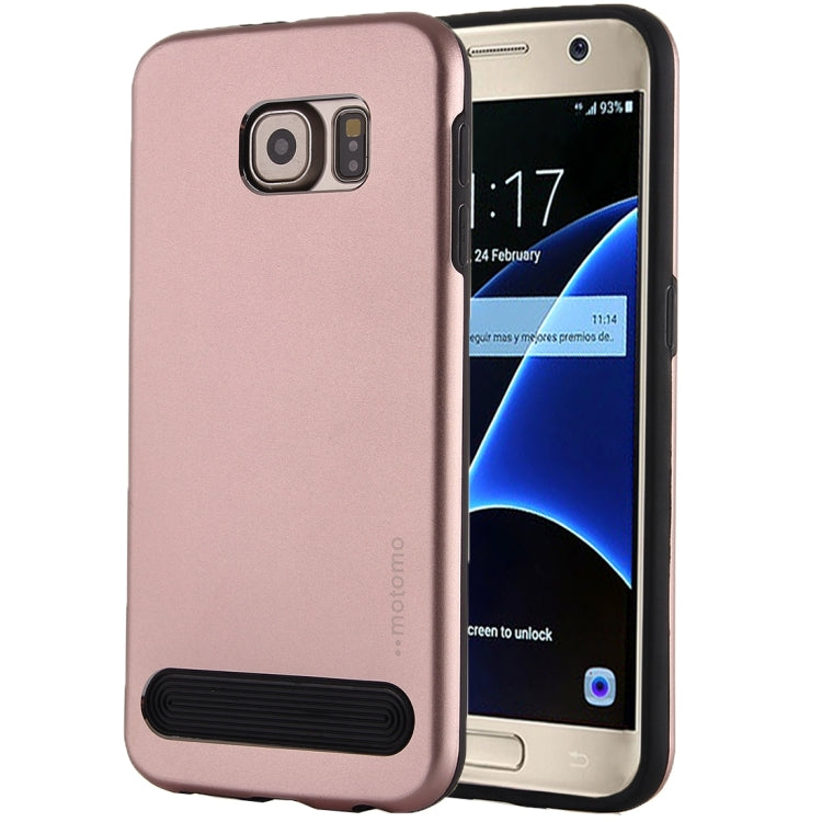 For Galaxy S7 / G930 MOTOMO Armor Metal + TPU Protective Case