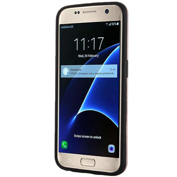 For Galaxy S7 / G930 MOTOMO Armor Metal + TPU Protective Case