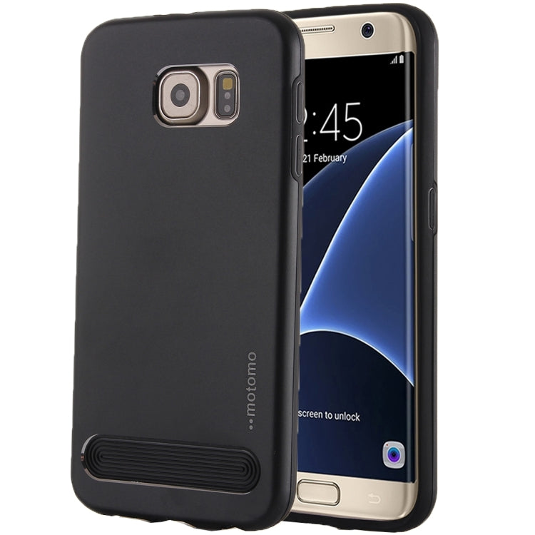 For Galaxy S7 Edge / G935 MOTOMO Armor Metal + TPU Protective Case