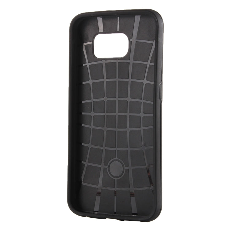 For Galaxy S7 Edge / G935 MOTOMO Armor Metal + TPU Protective Case