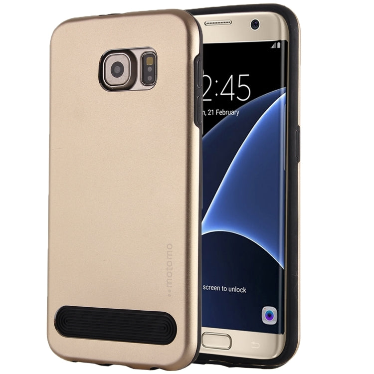 For Galaxy S7 Edge / G935 MOTOMO Armor Metal + TPU Protective Case