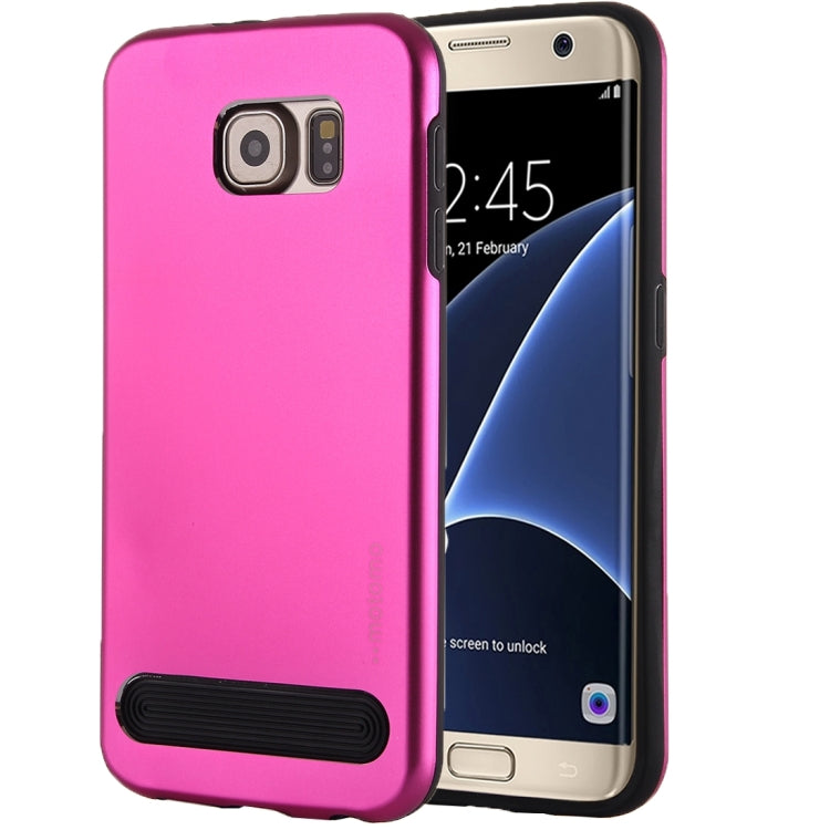 For Galaxy S7 Edge / G935 MOTOMO Armor Metal + TPU Protective Case