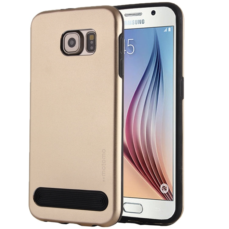 For Galaxy S6 / G920 MOTOMO Armor Metal + TPU Protective Case